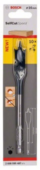 2608595487Перовое сверло Self Cut Speed, с шестигранным хвостовиком 16 x 152 mm  2608595487